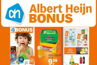 Een afbeelding van een Albert Heijn Bonusfolder